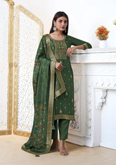 Salwar Suit with Exquisite Banarasi Work