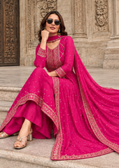 Anarkali Suit with Intricate Zari Embroidery
