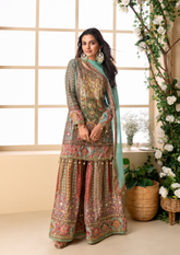 Sharara Set with Zari Work