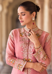 Palazzo Gown with Floral Embroidery