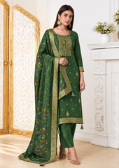 Salwar Suit with Exquisite Banarasi Work