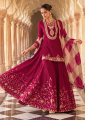 Sharara Suit with Intricate Zari Embroidery