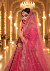 Bridal Lehenga Set With Heavy Embroidered